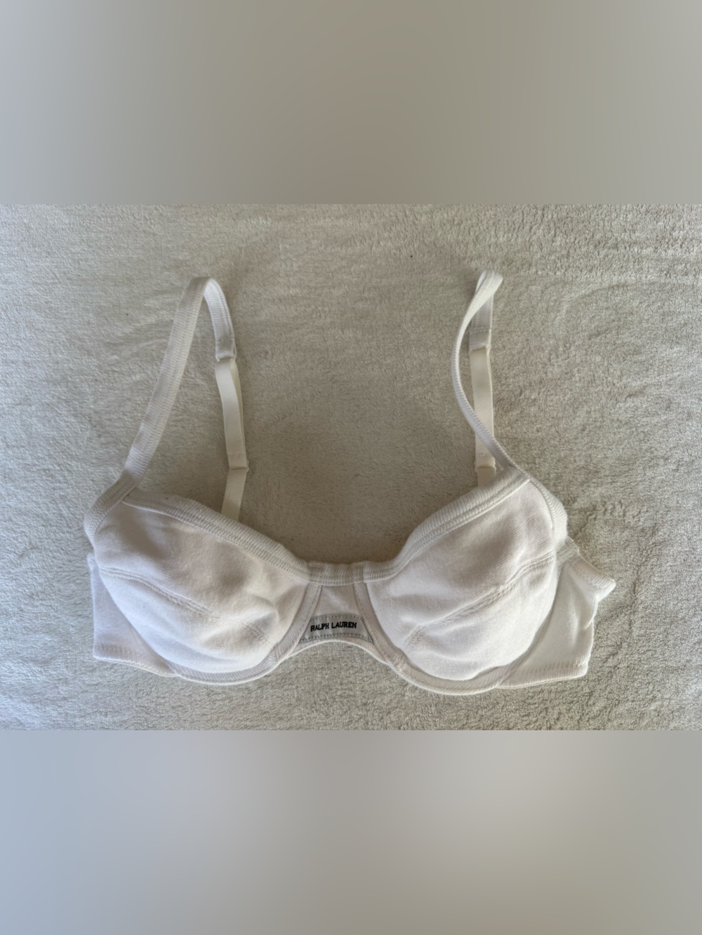 Ralph Lauren Cotton Underwire T-Shirt Bra